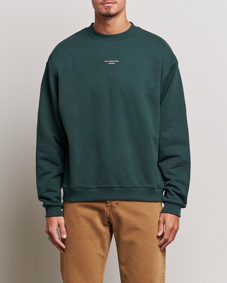 Herren | Pullover | Drôle de Monsieur | Classic NFPM Sweatshirt Dark Green