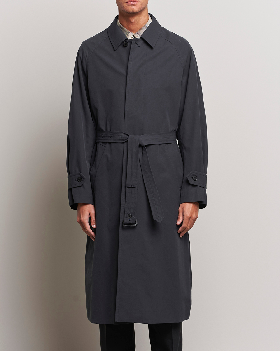 Herren | Jacken | Auralee | Finx Gabardine Trench Coat Black