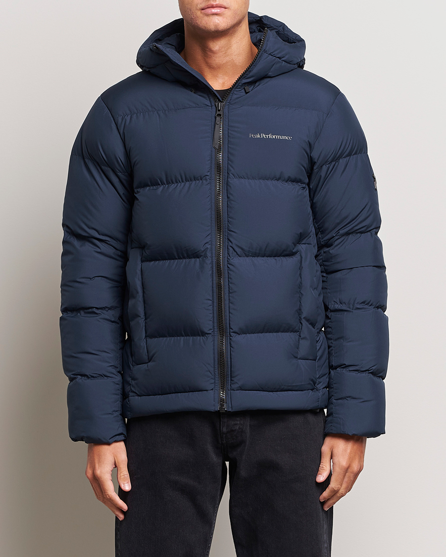 Herren | Jacken | Peak Performance | Rivel Down Hooded Jacket Blue Shadow