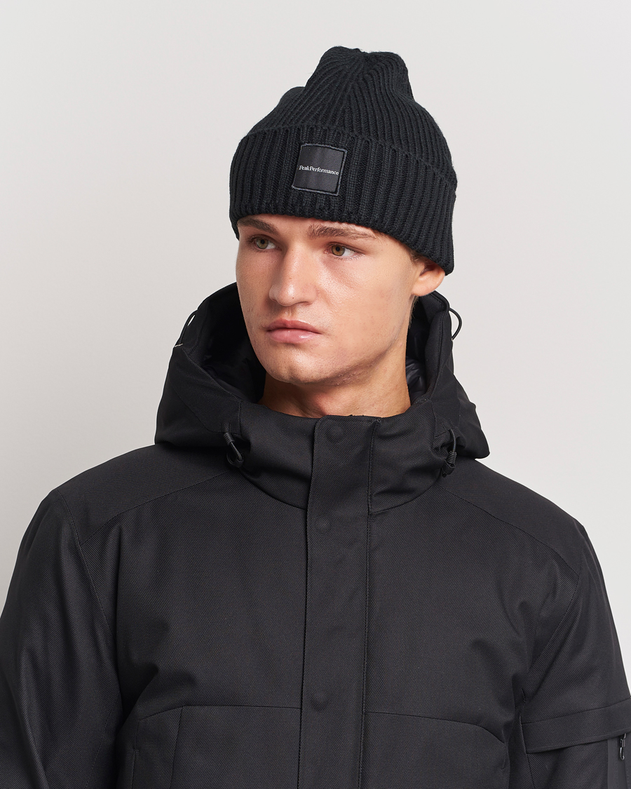 Herren | Accessoires | Peak Performance | Cornice Ribbed Hat Black