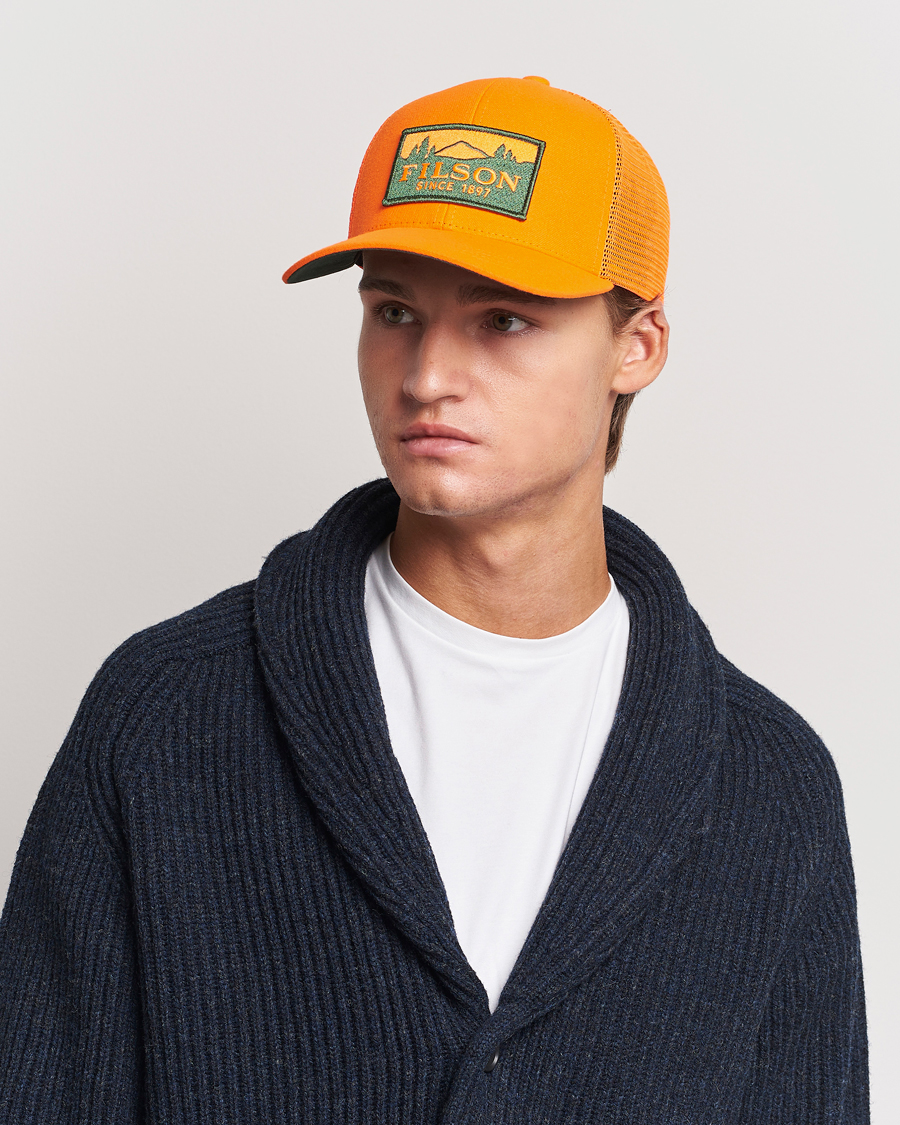 Herren |  | Filson | Logger Mesh Cap Blaze Orange