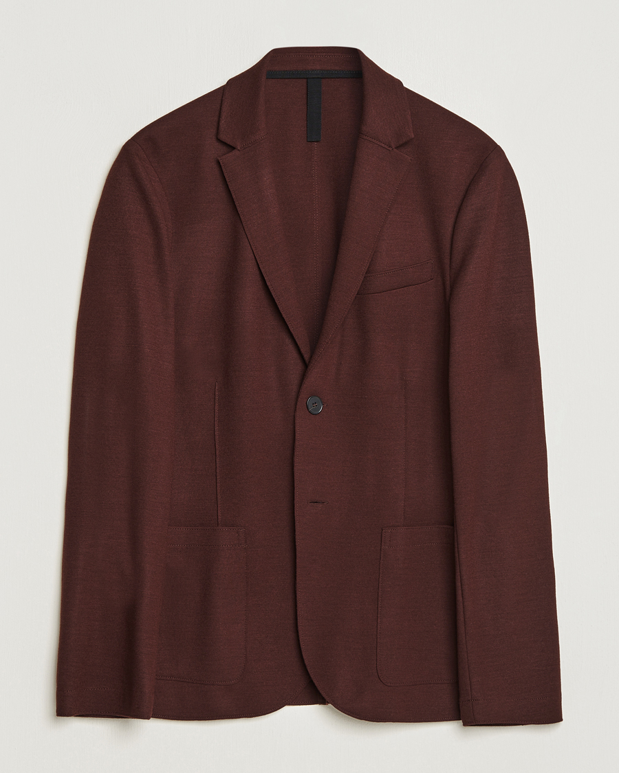 Herren | Sakkos | Harris Wharf London | Two Button Vented Superfine Merino Blazer Brown