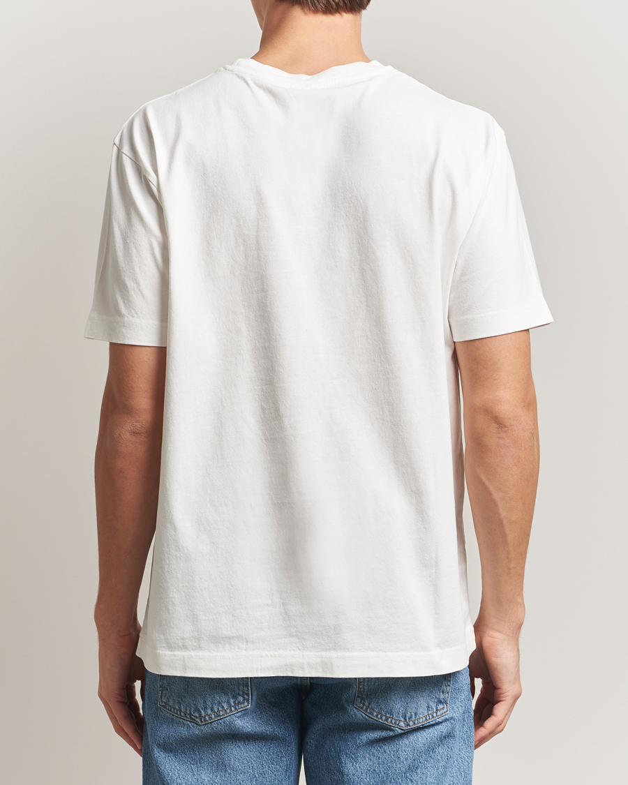 Herren | T-Shirts | Nudie Jeans | Uno Everyday Crew Neck T-Shirt Chalk White