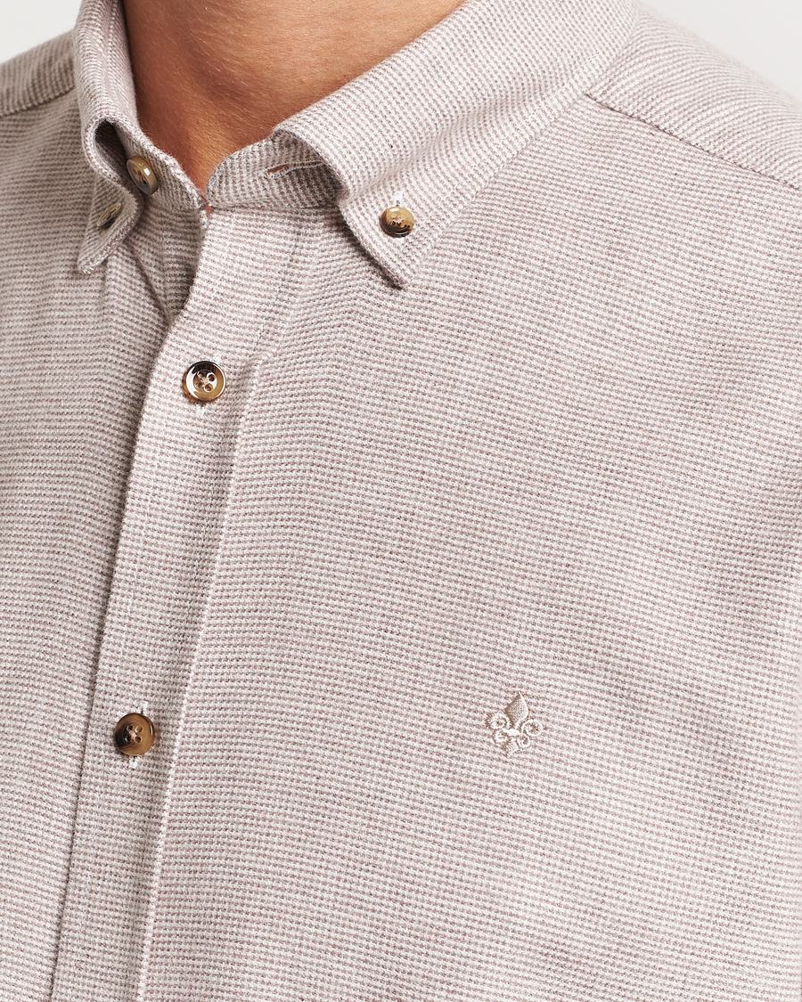 Herren | Hemden | Morris | Flanell Check Shirt Khaki