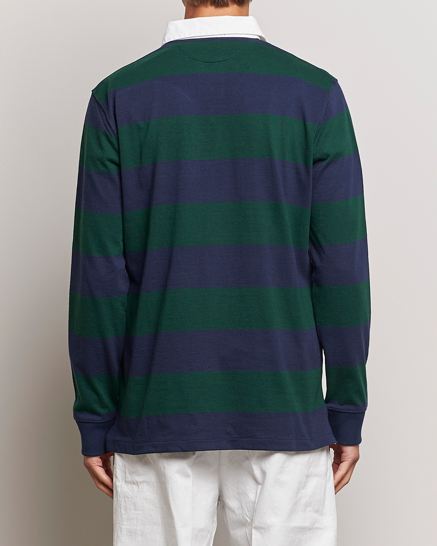 Herren | Pullover | Polo Ralph Lauren | Jersey Striped Rugger Navy/Green