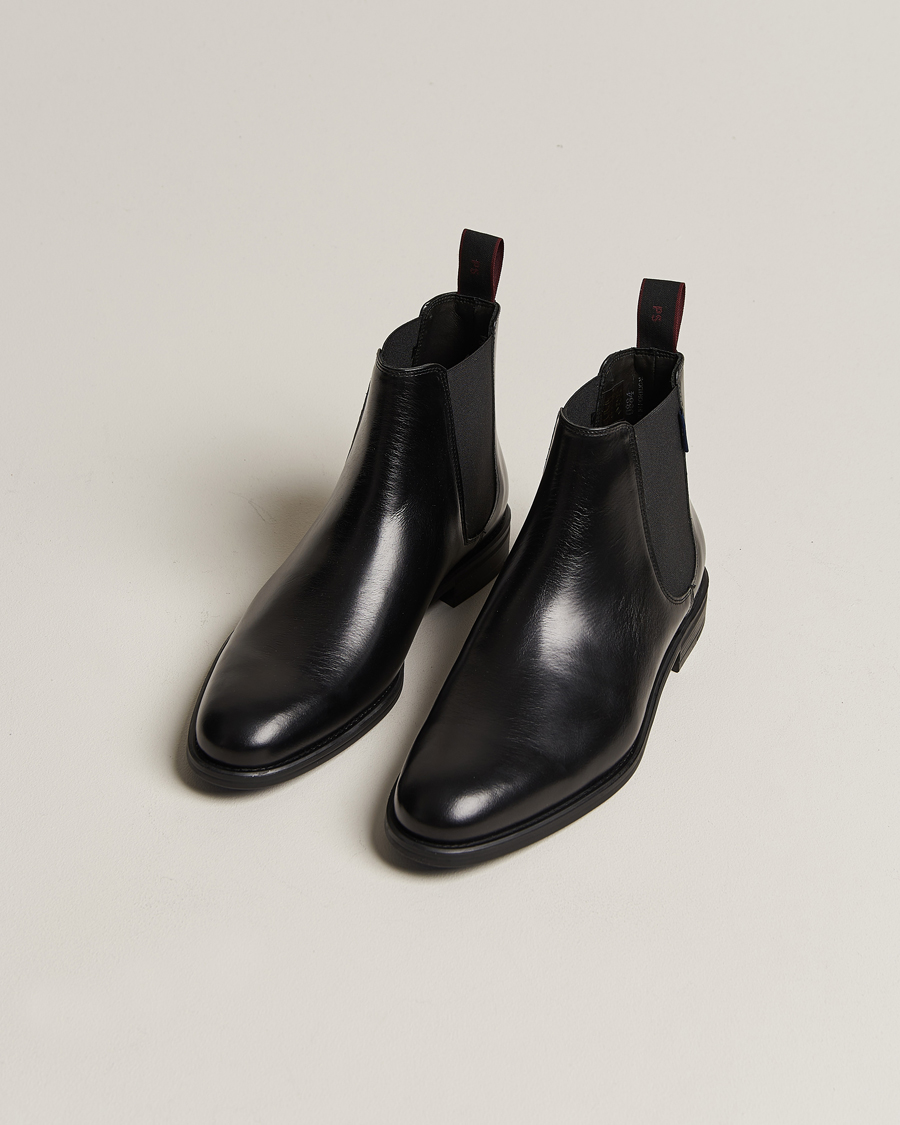 Herren |  | PS Paul Smith | Cedric Leather Chelsea Boot Black