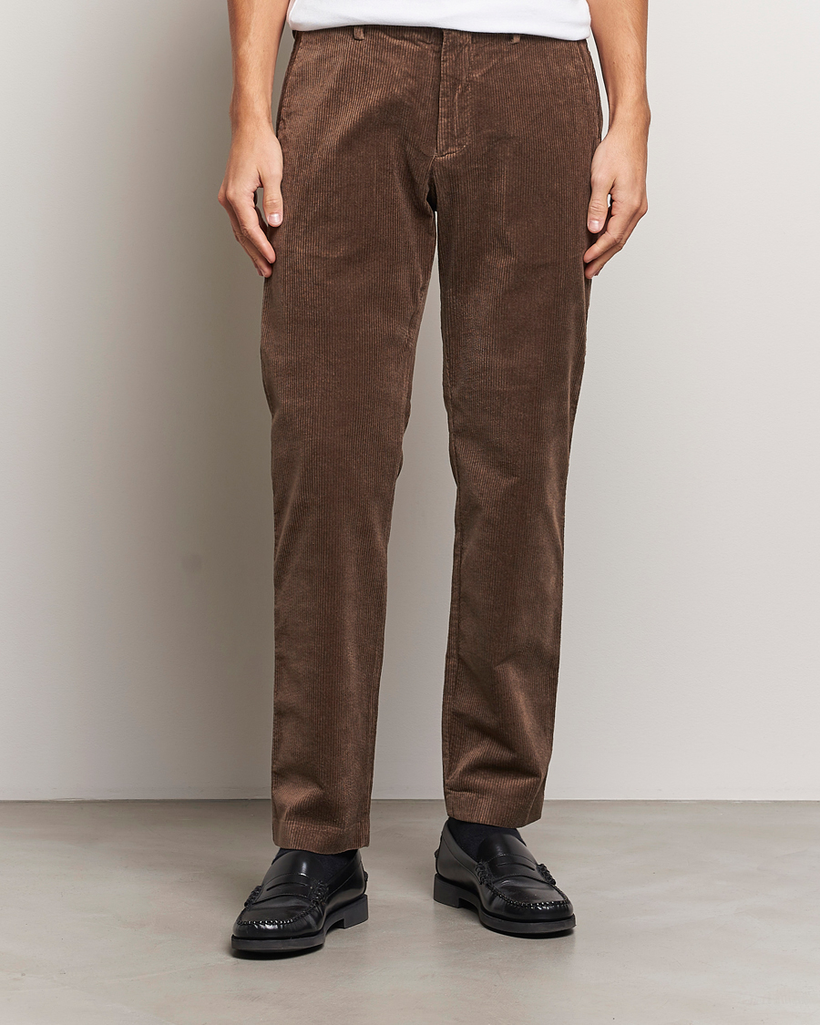 Herren | Hosen | NN07 | Theo Regular Fit Corduroy Chinos Shitake