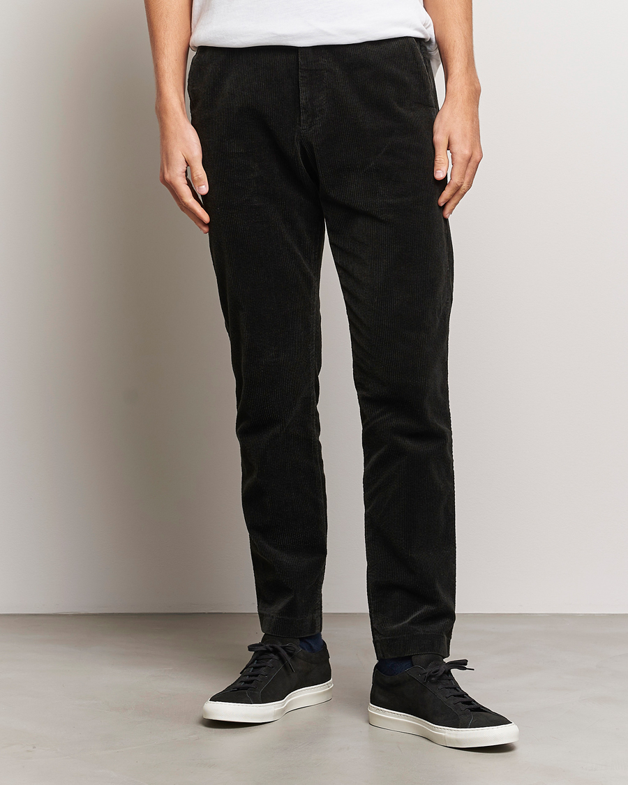 Herren |  | NN07 | Theo Regular Fit Corduroy Chinos Dark Army