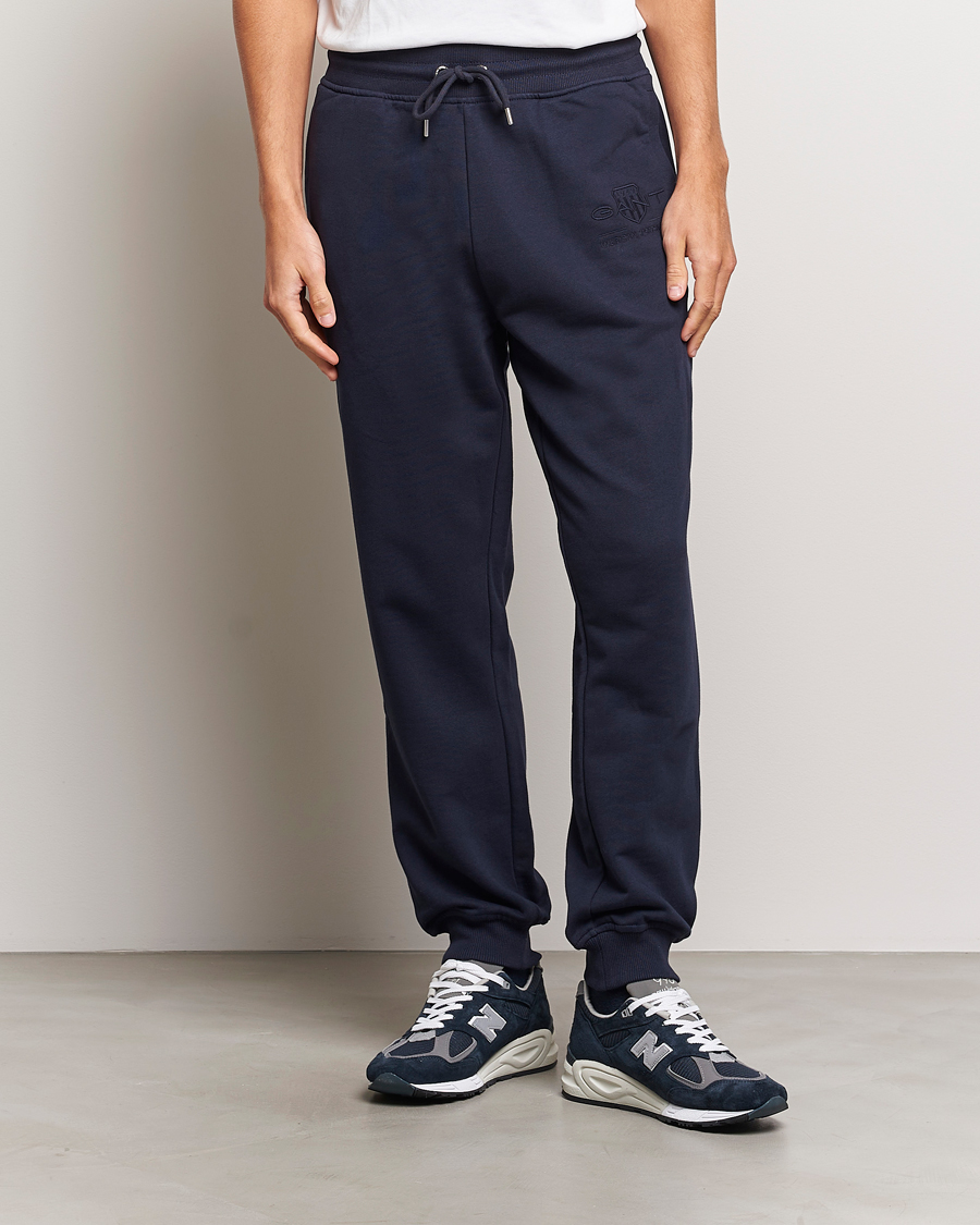 Herren | Hosen | GANT | Archive Shield Sweatpants Evening Blue