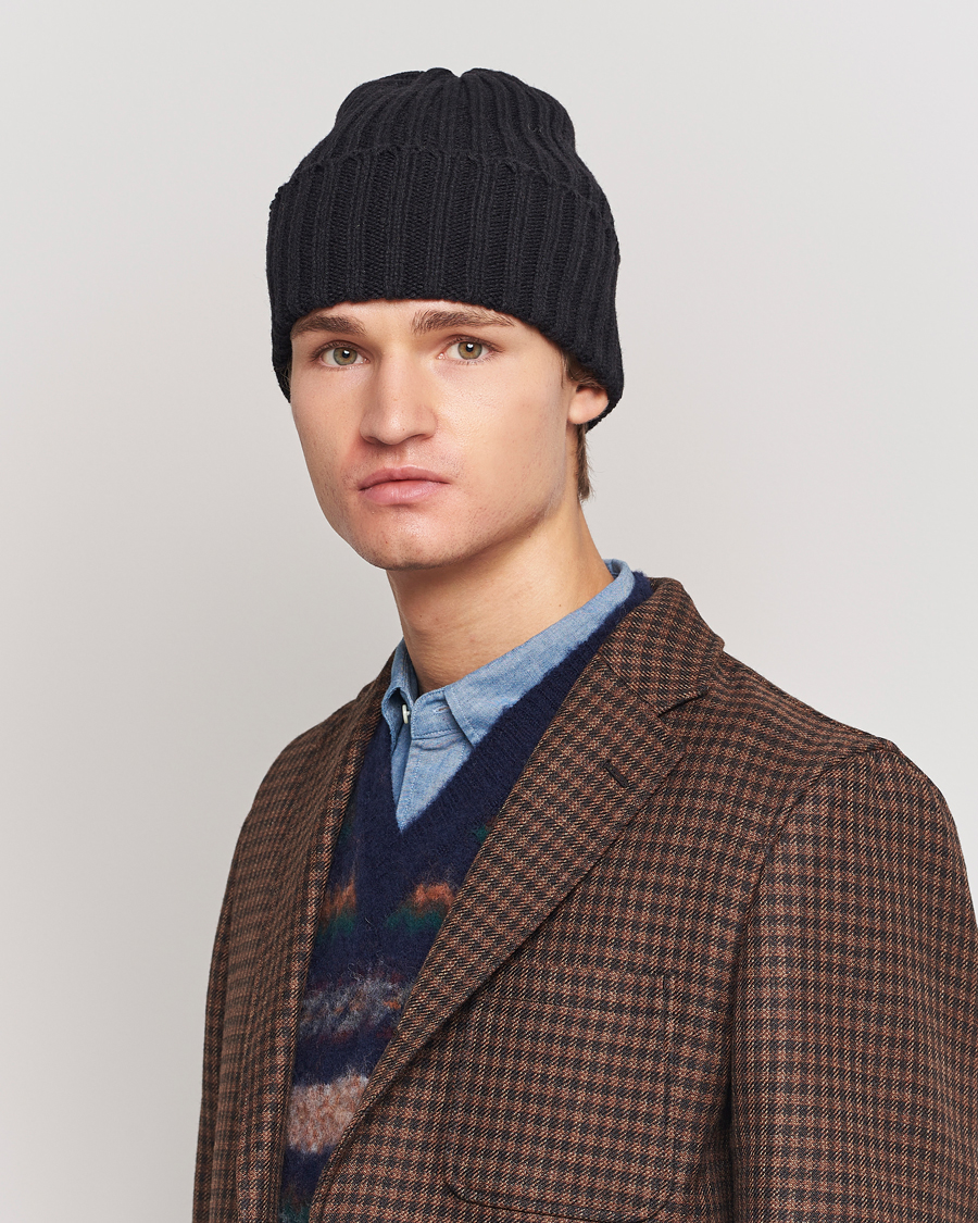 Herren |  | BEAMS PLUS | Wool Watch Cap Black