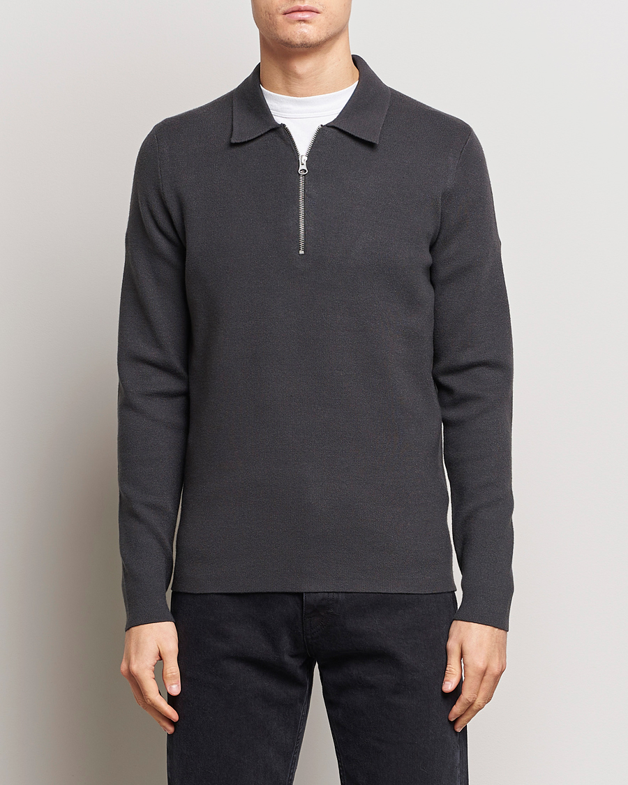 Herren |  | Samsøe Samsøe | Guna Half Zip Volcanic Ash