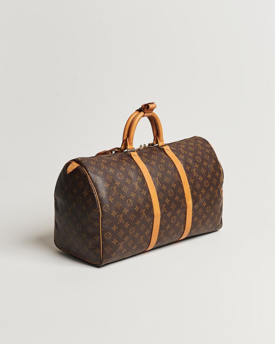 Herren | Louis Vuitton Pre-Owned Keepall 50 Bag Monogram | Louis Vuitton Pre-Owned | Keepall 50 Bag Monogram