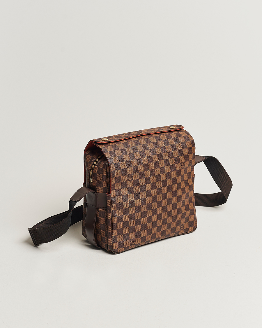 Herren | Louis Vuitton Pre-Owned Naviglio Messenger Bag Damier Ebene | Louis Vuitton Pre-Owned | Naviglio Messenger Bag Damier Ebene