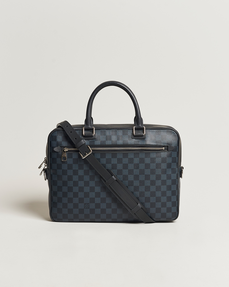 Herren | Louis Vuitton Pre-Owned Porte Documents Business Bag Damier Graphite | Louis Vuitton Pre-Owned | Porte Documents Business Bag Damier Graphite