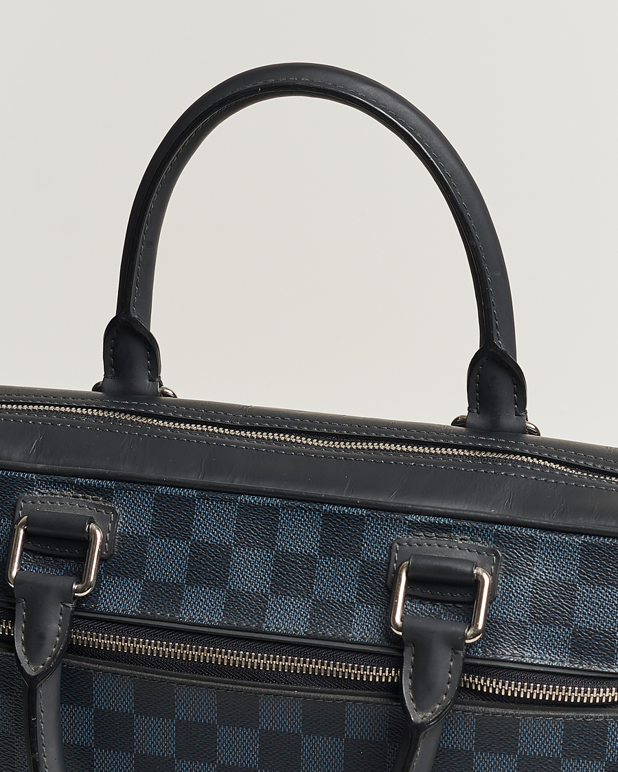 Herren | Louis Vuitton Pre-Owned Porte Documents Business Bag Damier Graphite | Louis Vuitton Pre-Owned | Porte Documents Business Bag Damier Graphite