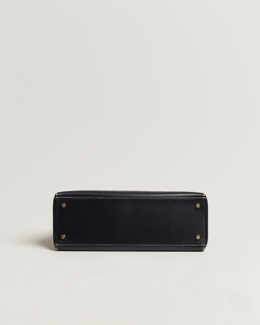 Herren | Hermès Pre-Owned Kelly 35 Handbag Black | Hermès Pre-Owned | Kelly 35 Handbag Black