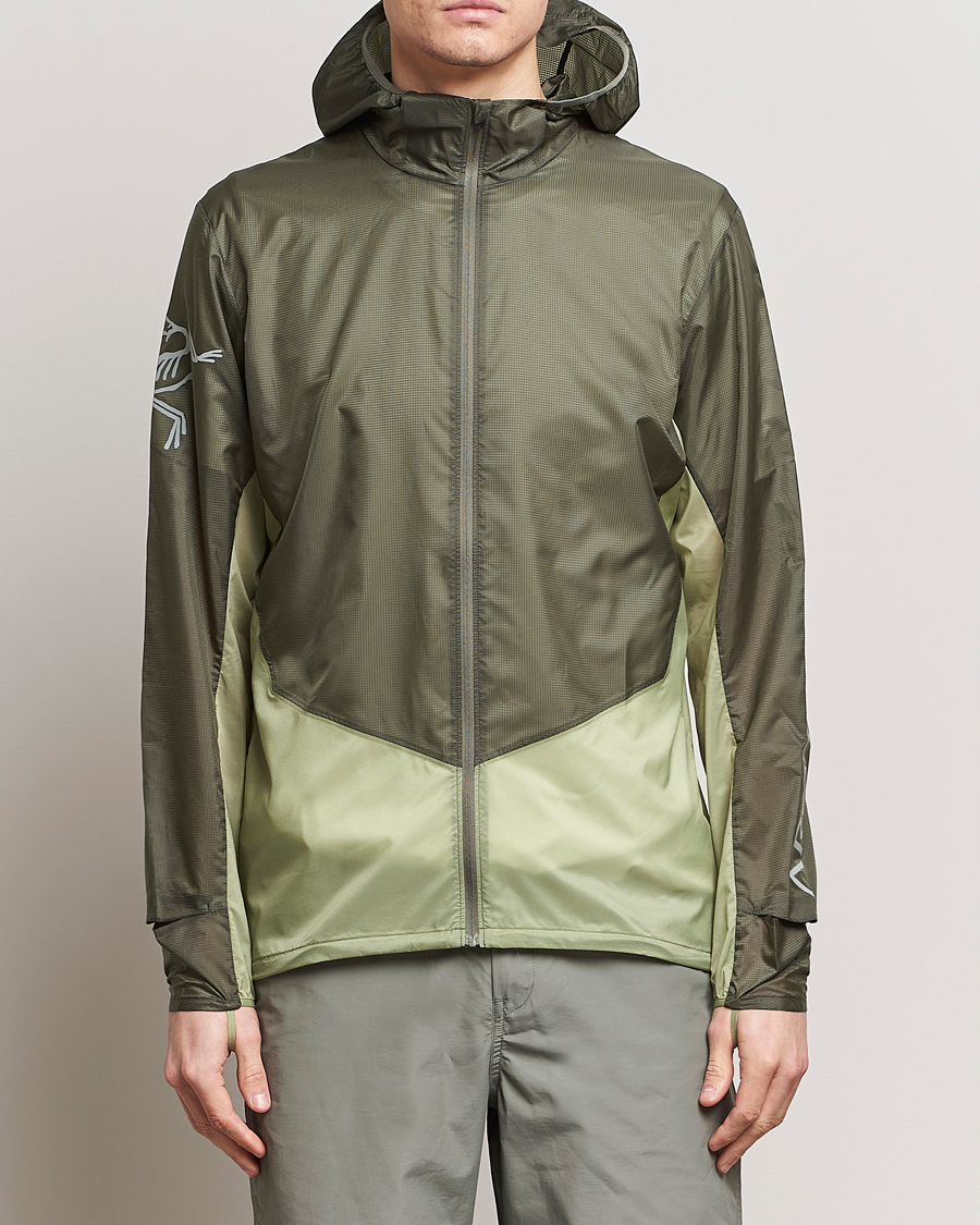 Herren | Jacken | Arc'teryx | Norvan Windshell Hooded Jacket Forage/Chloris