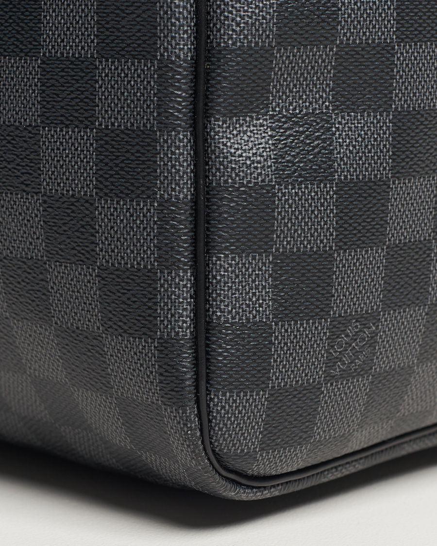 Herren | Louis Vuitton Pre-Owned Keepall Bandoulière 55 Damier Graphite | Louis Vuitton Pre-Owned | Keepall Bandoulière 55 Damier Graphite