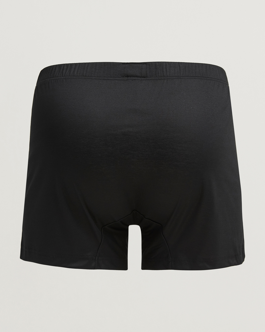 Herren |  | Zimmerli of Switzerland | Sea island Cotton Boxer Shorts Black