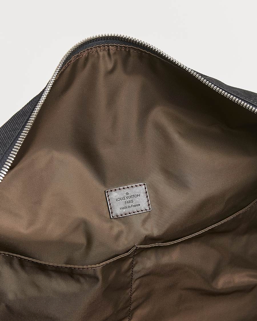 Herren | Louis Vuitton Pre-Owned Souverain Canvas Weekendbag Black | Louis Vuitton Pre-Owned | Souverain Canvas Weekendbag Black