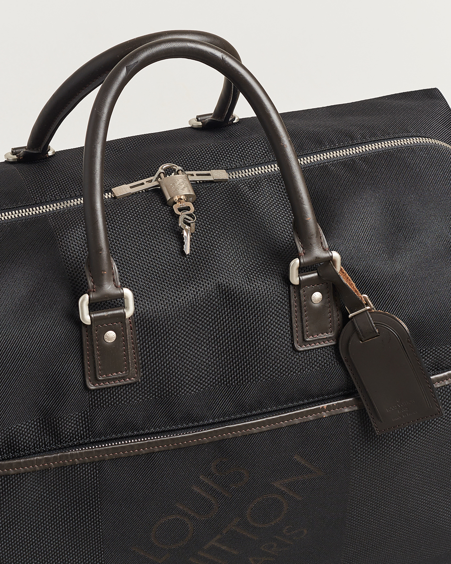 Herren | Louis Vuitton Pre-Owned Souverain Canvas Weekendbag Black | Louis Vuitton Pre-Owned | Souverain Canvas Weekendbag Black