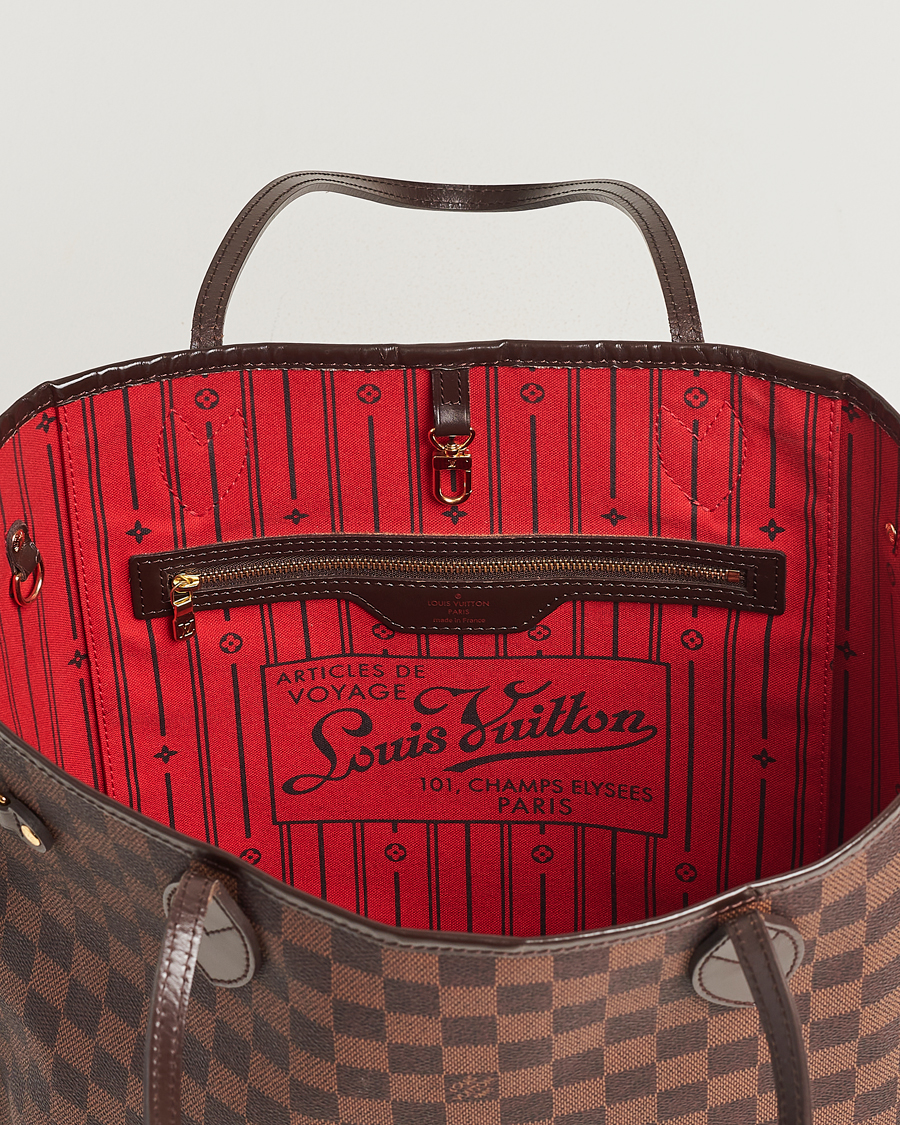 Herren | Louis Vuitton Pre-Owned Neverfull MM Totebag Damier Ebene | Louis Vuitton Pre-Owned | Neverfull MM Totebag Damier Ebene