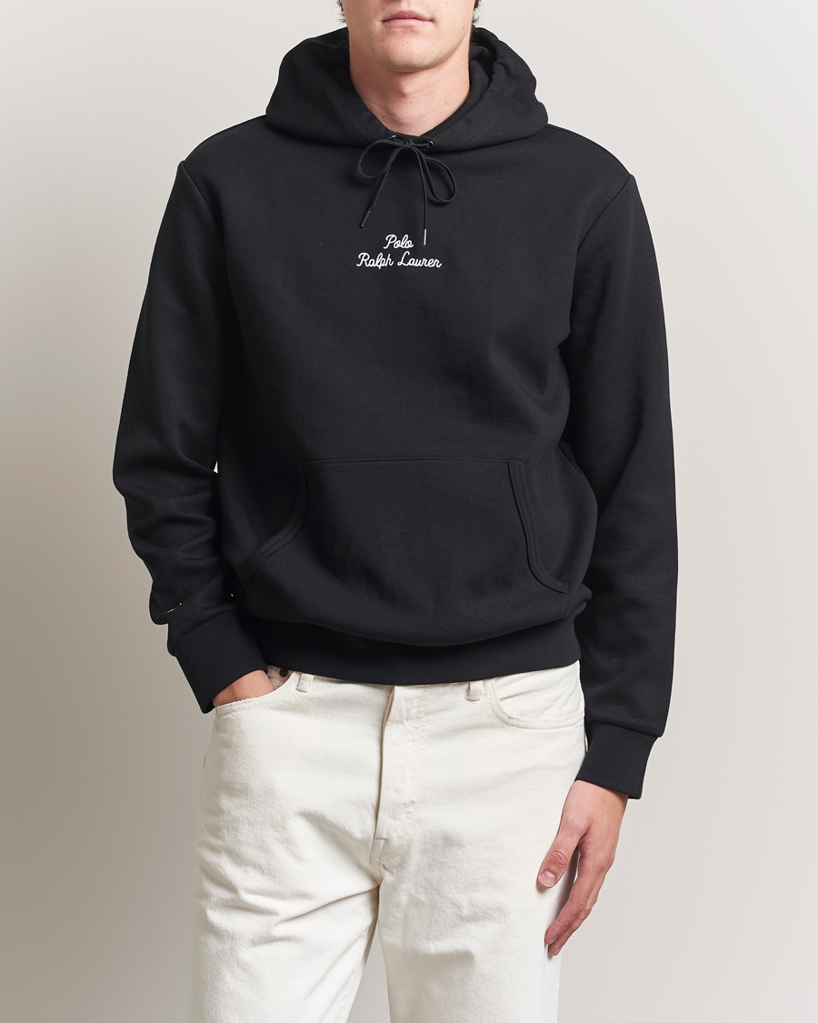 Herren | Pullover | Polo Ralph Lauren | Central Logo Hoodie Polo Black