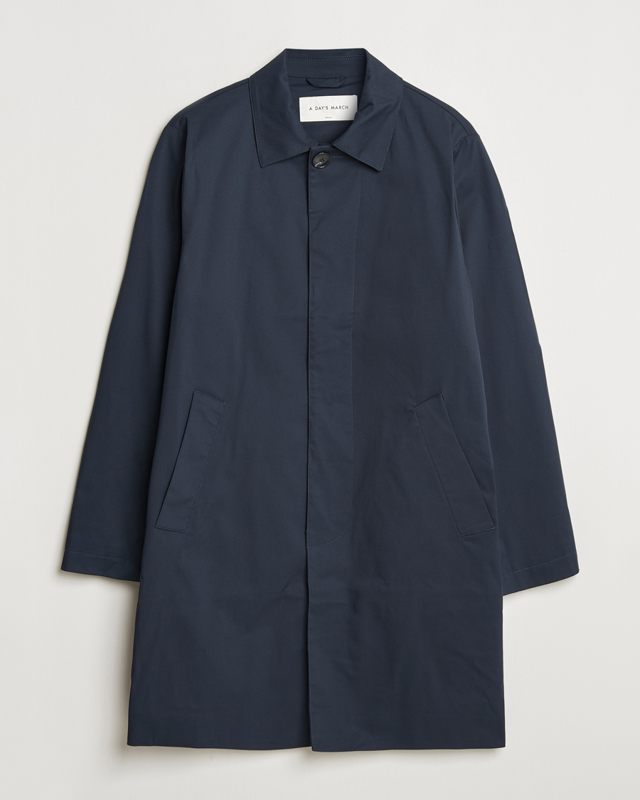 Herren | Jacken | A Day's March | Duster Car Coat Navy