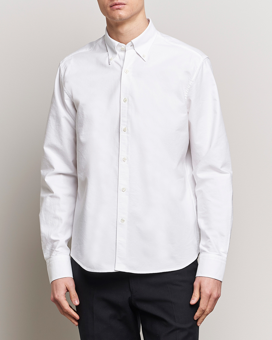 Herren | Oxfordhemden | Oscar Jacobson | Reg Fit BD Casual Oxford Optical White