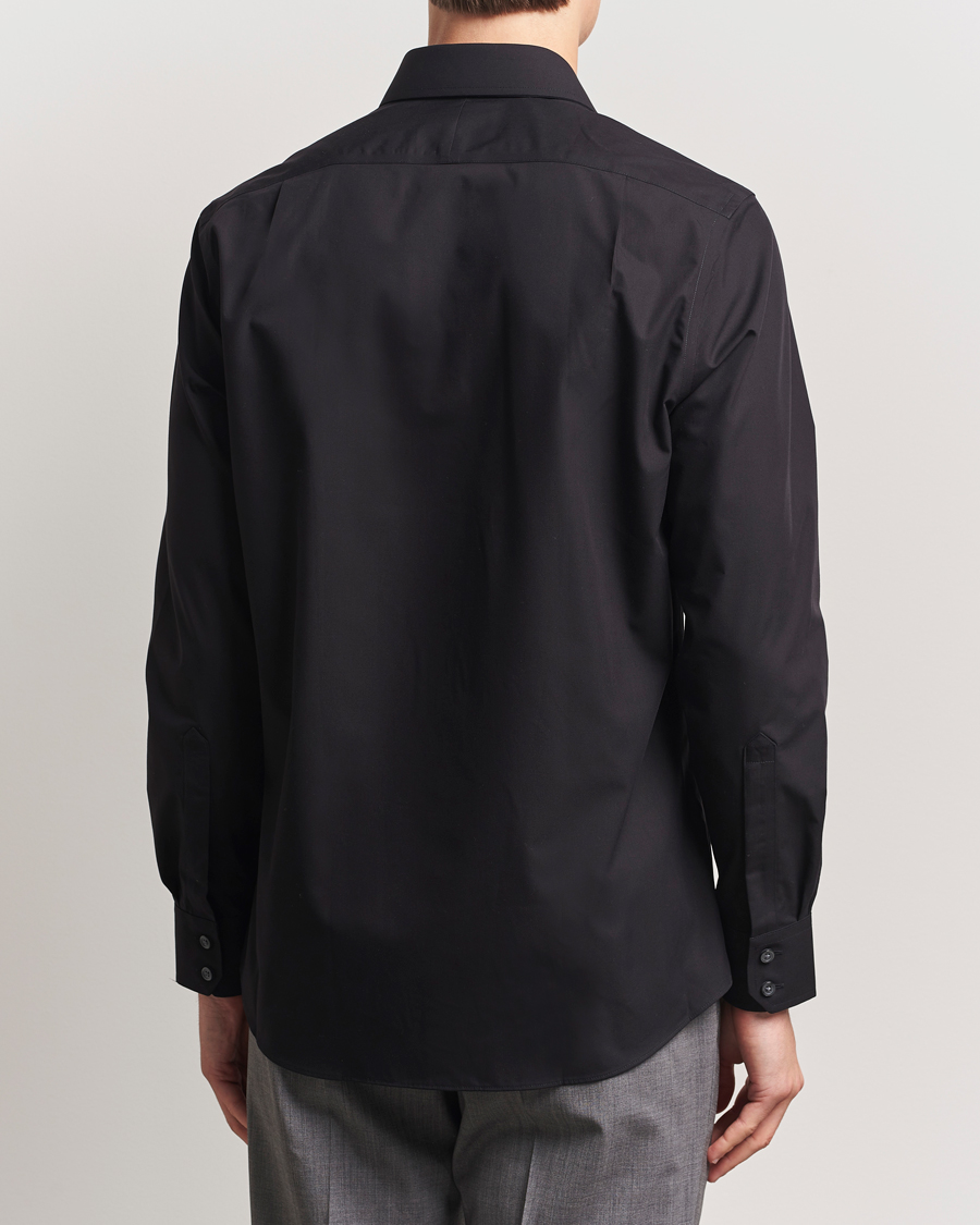 Herren | Hemden | Charles Tyrwhitt | Slim Fit Non Iron Poplin Cut Away Shirt Black