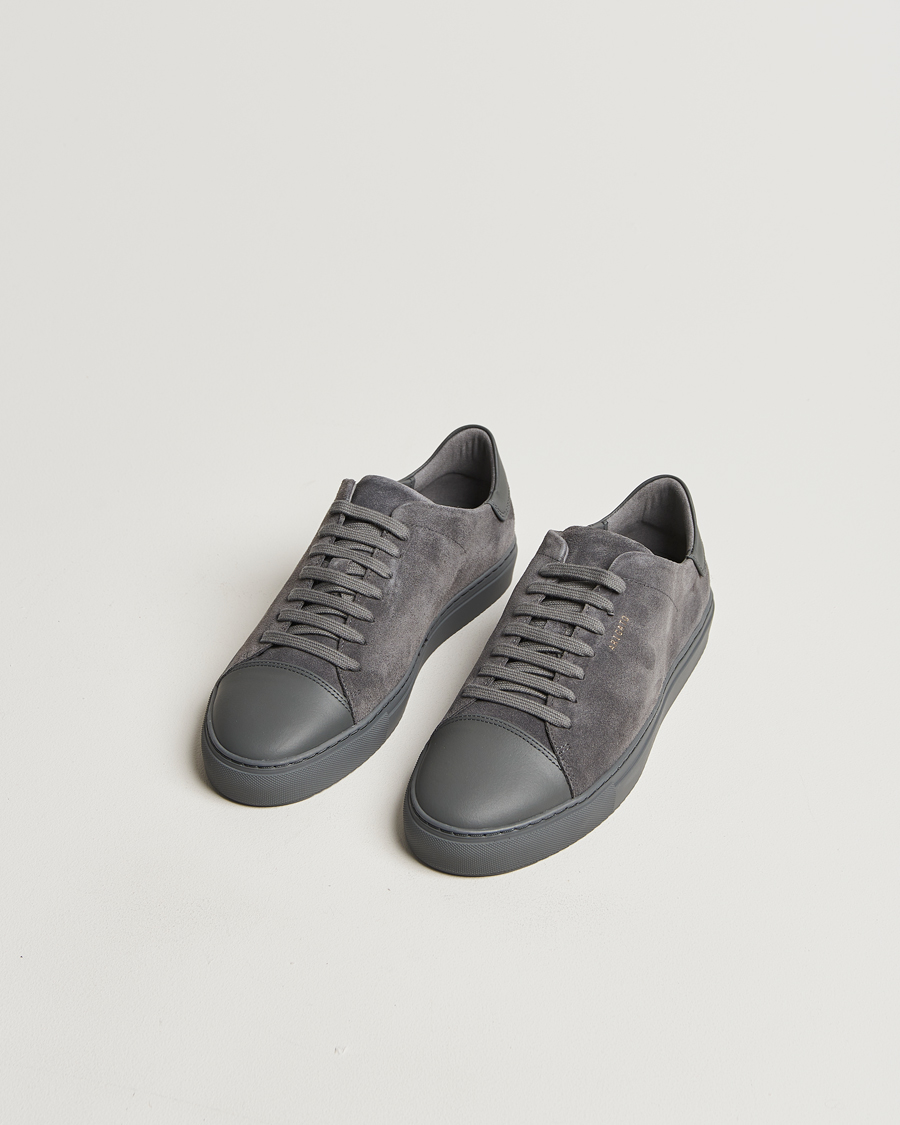 Herren |  | Axel Arigato | Clean 90 Suede Cap Sneaker Dark Grey