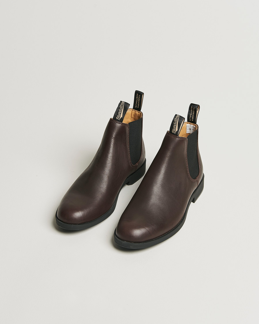 Herren | Boots | Blundstone | 1900 Dress Ankle Leather Chelsea Boot Chestnut