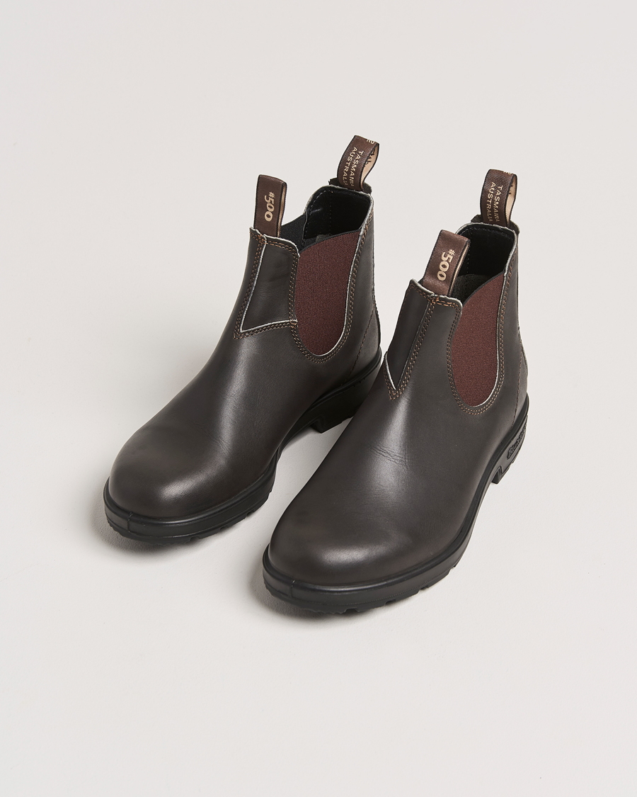 Herren |  | Blundstone | 500 Original Leather Chelsea Boot Stout Brown