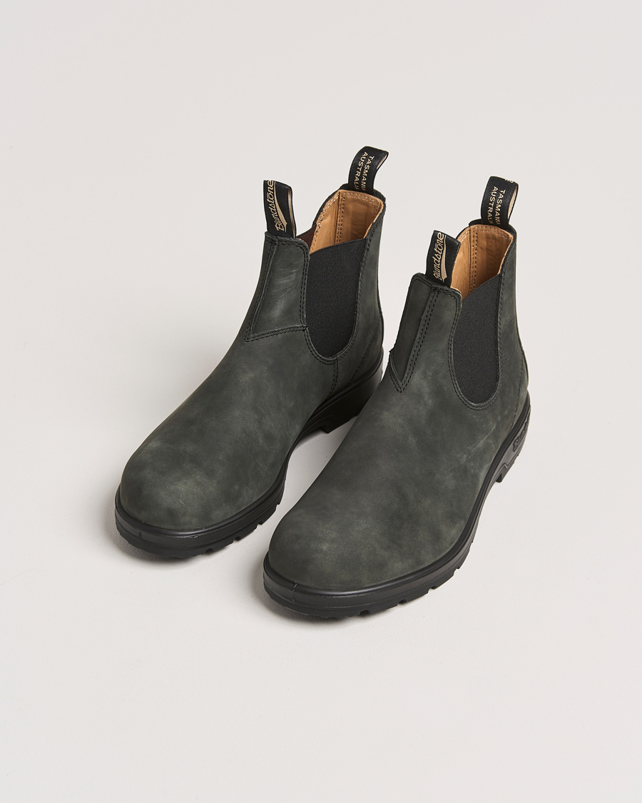 Herren | Business & Beyond - Casual | Blundstone | 587 Classic Leather Chelsea Boot Rustic Black