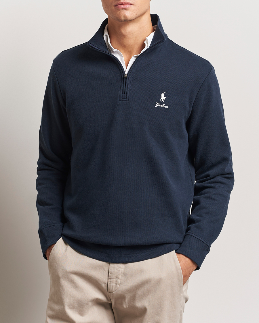 Herren |  | Polo Ralph Lauren | MLB Yankees Half-zip Aviator Navy