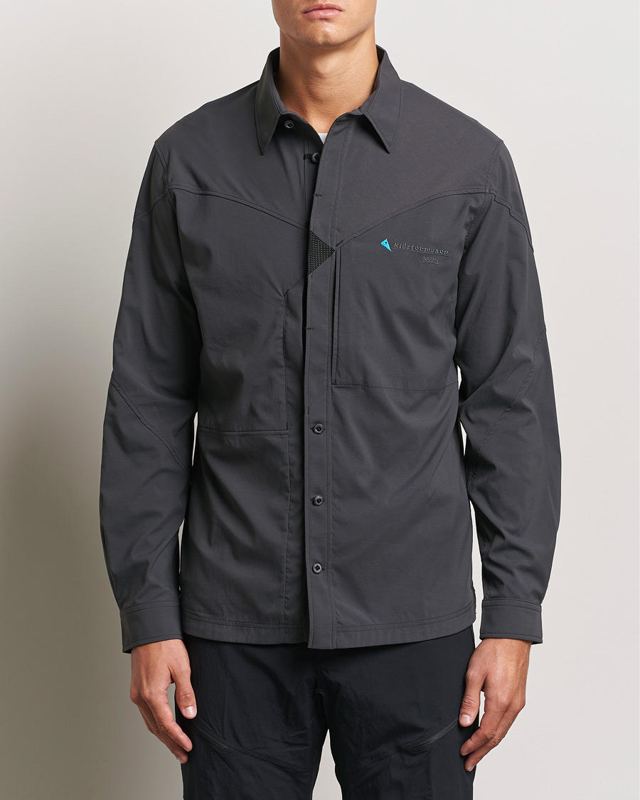 Herren | Hemden | Klättermusen | Garm Technical Outdoor Shirt Raven