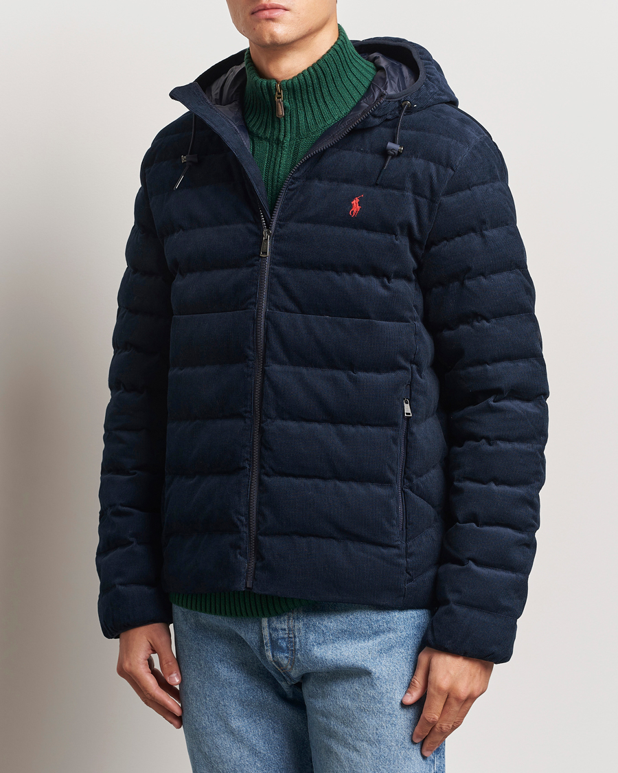 Herren |  | Polo Ralph Lauren | Corduroy Lightweight Jacket Aviator Navy