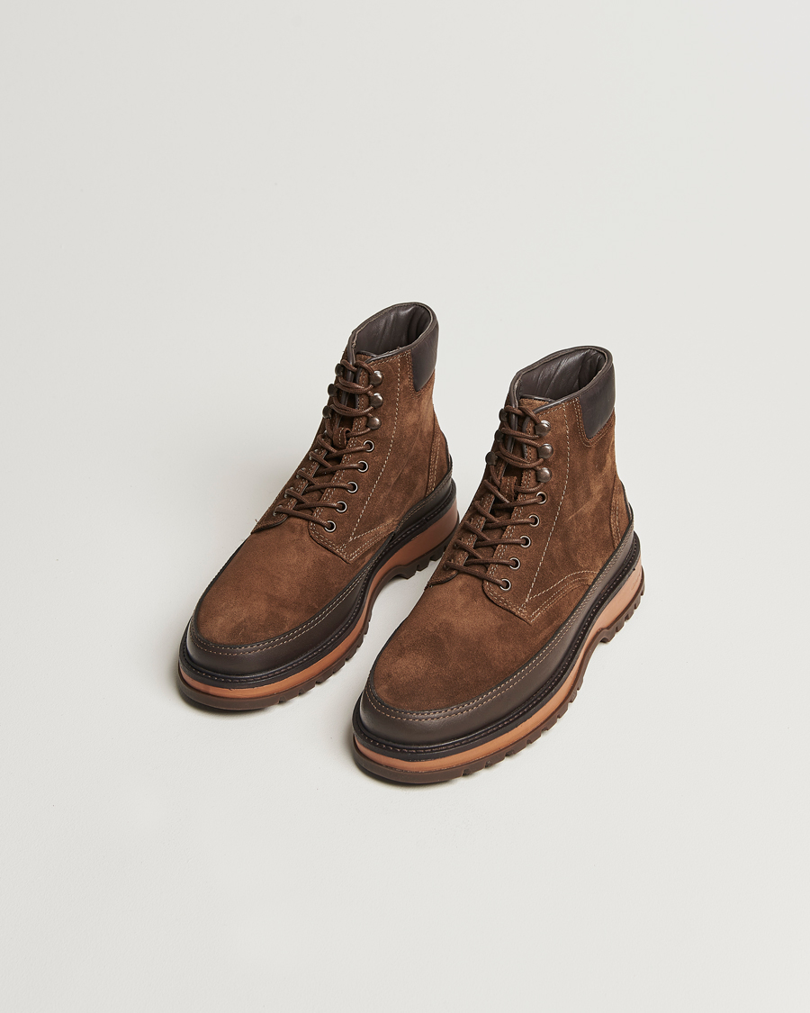 Herren |  | GANT | Clefton Felt Lined Suede Boot Tobacco Brown