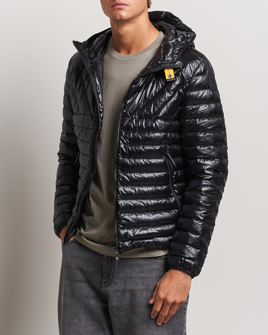 Herren |  | Parajumpers | Miroku Techno Puffer Hodded Jacket Black