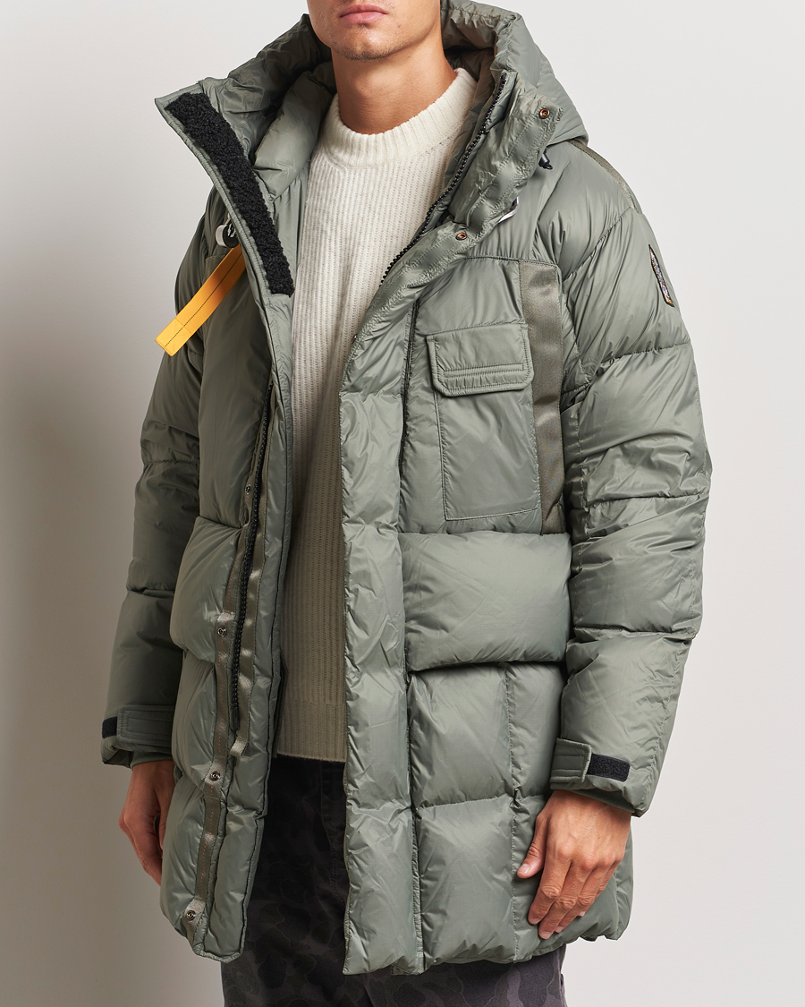 Herren |  | Parajumpers | Bold Ripstop Polar Puffer Parka Thyme Green