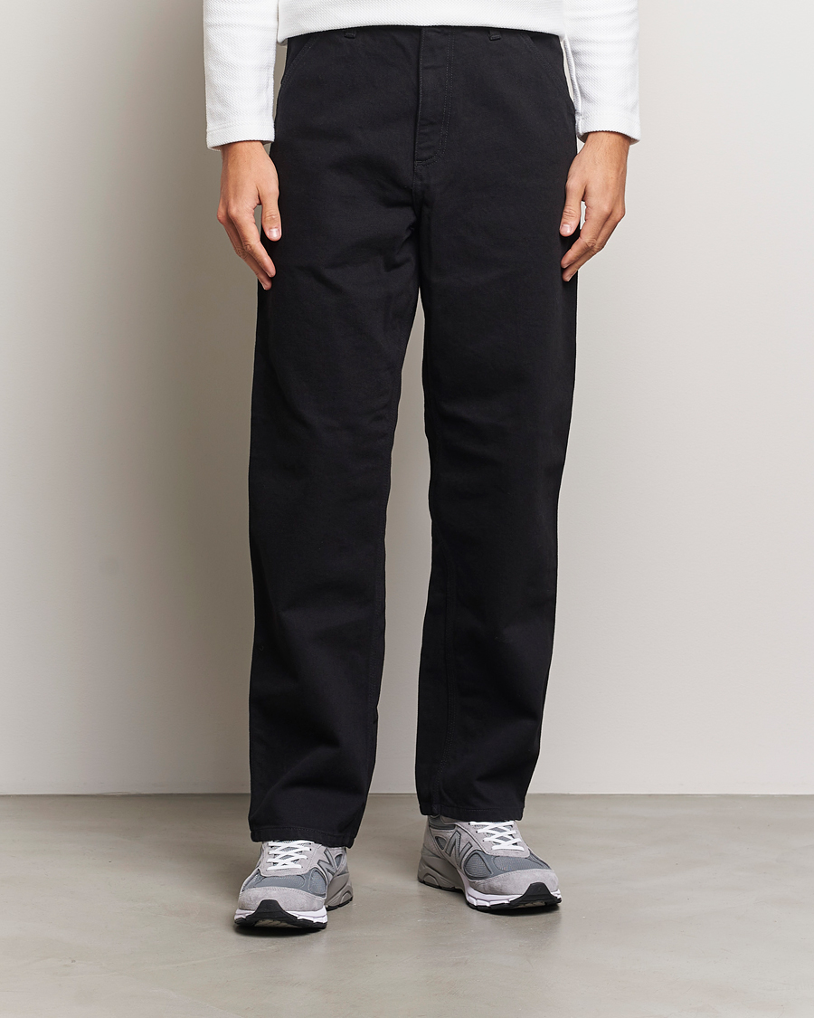 Herren |  | Carhartt WIP | Single Knee Smith Denim Pants Black Rinsed