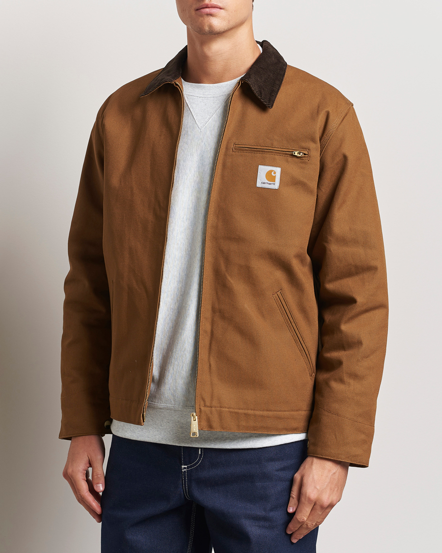 Herren |  | Carhartt WIP | Detroit Jacket Dearborn Canvas Hamilton Brown