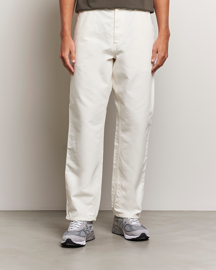 Herren | Stoffhosen | Carhartt WIP | Single Knee Pants Dearborn Canvas Wax