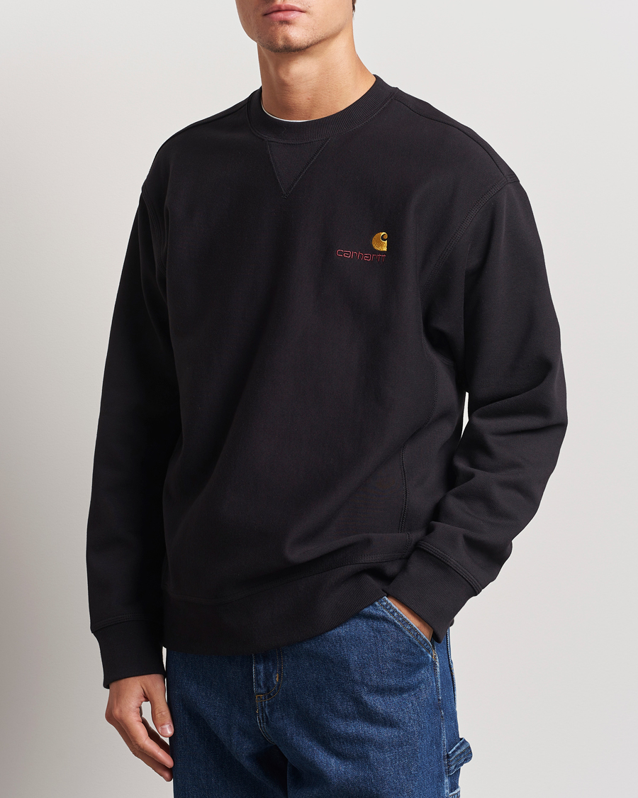 Herren |  | Carhartt WIP | American Script Sweatshirt Black