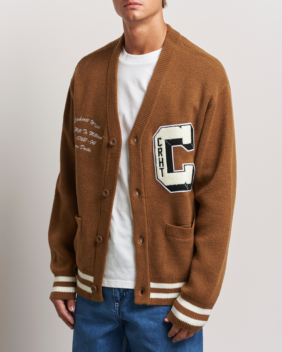 Herren |  | Carhartt WIP | Brown Ducks Cardigan Hamilton Brown