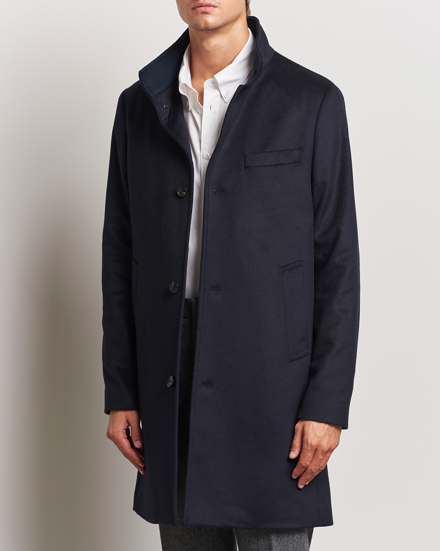 Herren |  | J.Lindeberg | Jesse Melton Cashmere Coat Navy