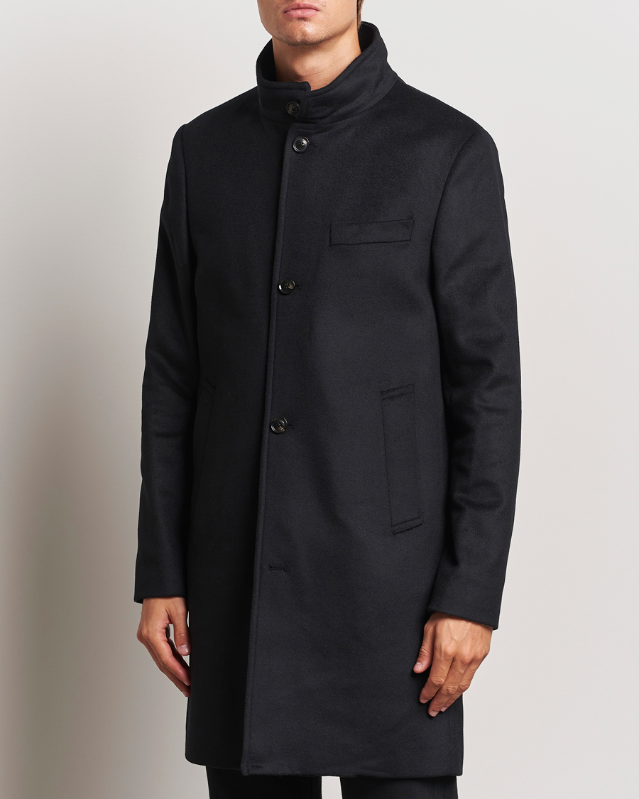 Herren | Business & Beyond - Casual | J.Lindeberg | Jesse Melton Cashmere Coat Black