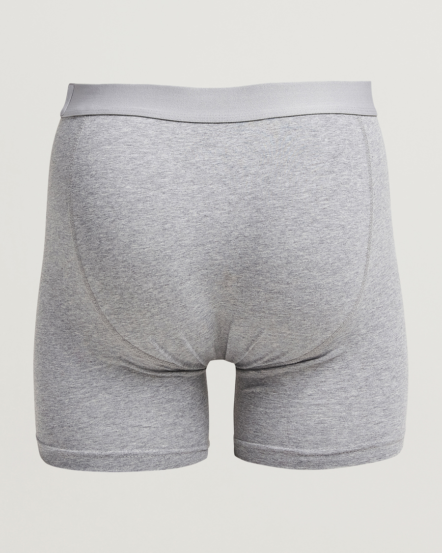 Herren |  | Bread & Boxers | 3-Pack Long Boxer Brief Grey Melange