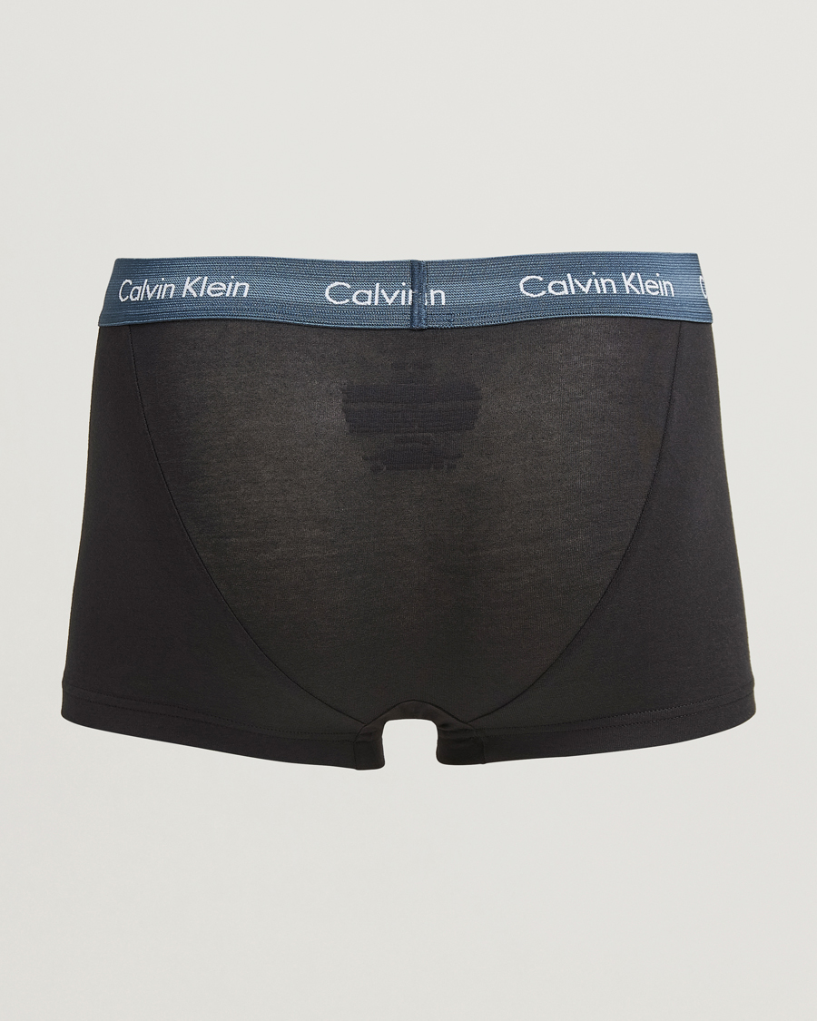 Herren |  | Calvin Klein | Cotton Stretch 3-Pack Low Rise Trunk Black