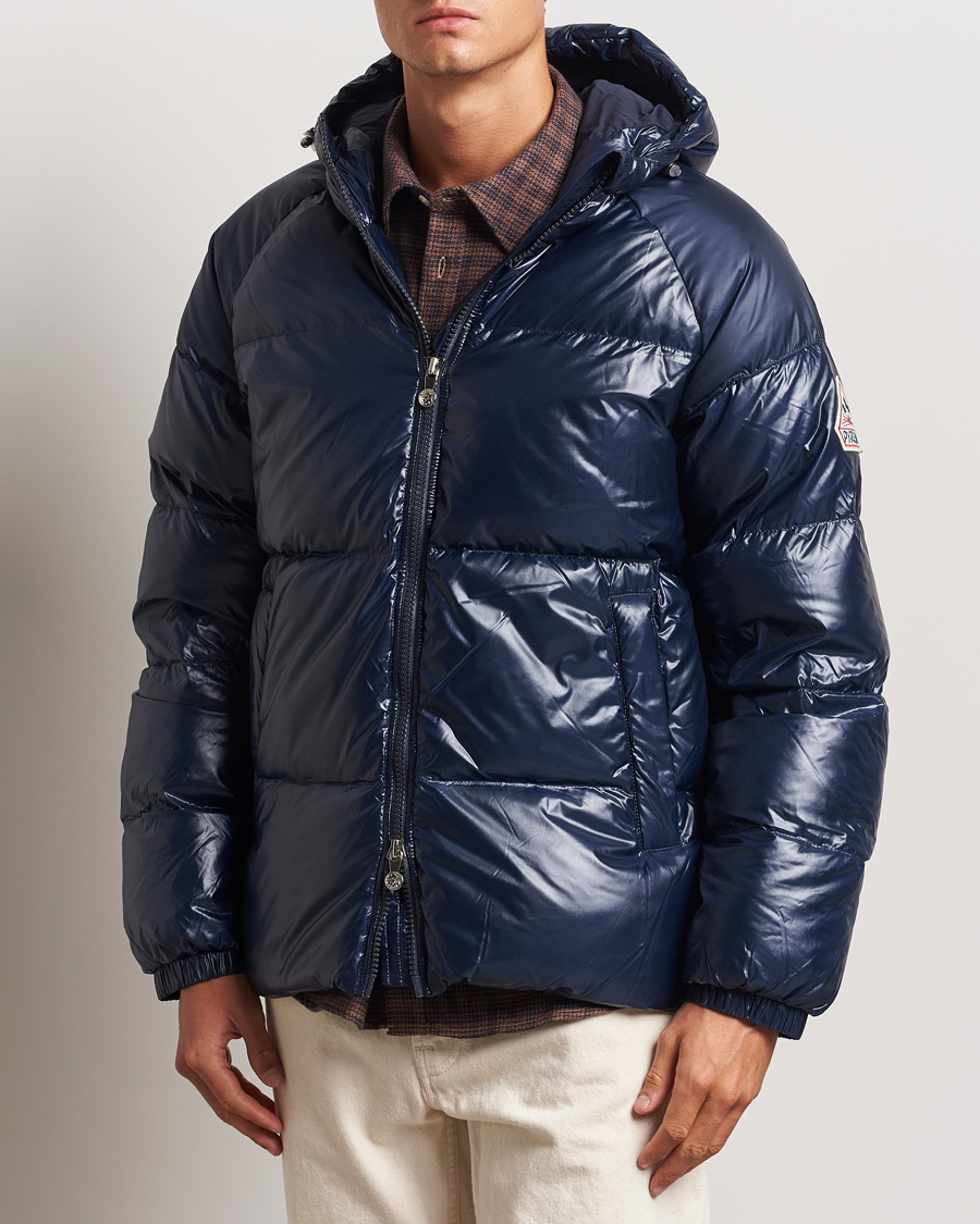 Herren | Zeitgemäße Jacken | Pyrenex | Sten Hooded Puffer Jacket Amiral